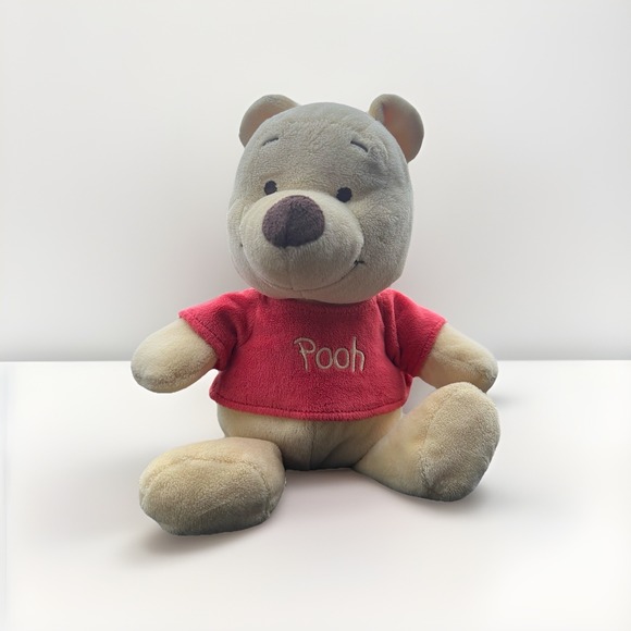Disney Baby Winnie the Pooh 12-inch Stuffed Animal Plush Toy Bear - Picture 2 of 6